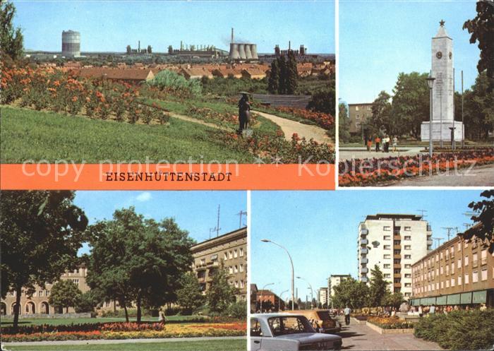 Eisenhuettenstadt Am Rosenhuegel Platz der Deutschen- Sowjetischen Freundschaft