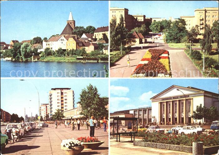 Eisenhuettenstadt Altstadt Leninallee Friedrich- Wolf- Theater