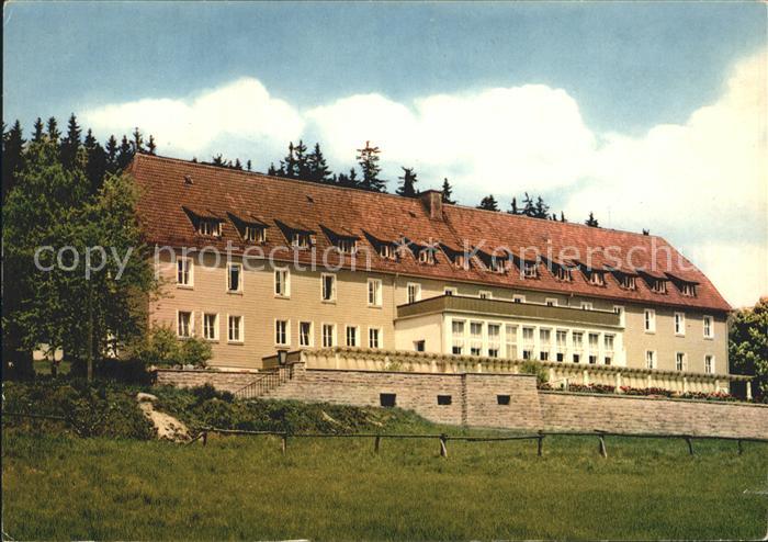 Clausthal-Zellerfeld Goslar Niedersachsen Eisenbahnerheim Festenburg