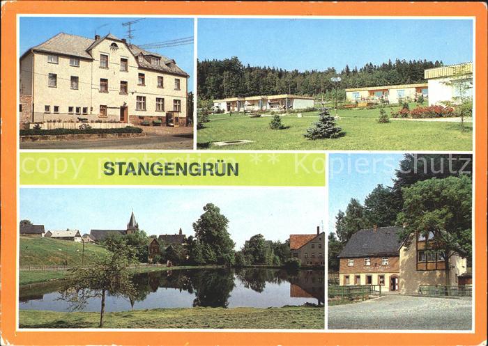 Stangengruen Zwickau Naherholungszentrum der Bergarbeiter Gasthaus Zur Talmuehle