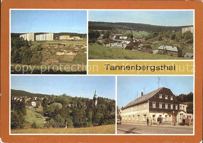 Tannenbergsthal Vogtland Neubaugebiet Gaststaette Zur Tanne
