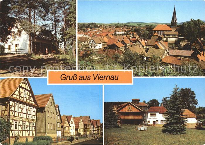 Viernau Platzmuehle Ernst- Thaelmann- Strasse Berggaststaette Wuhlheide