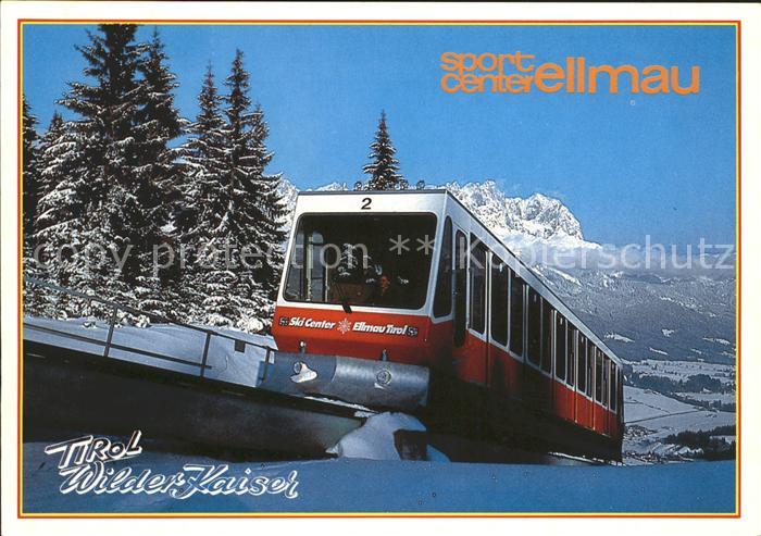 Zahnradbahn Hartkaiser-Stanseilbahn Ellmau Wilder Kaiser