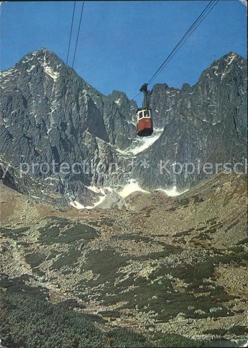 Seilbahn Vysoke Tatry Lomnicky Stit