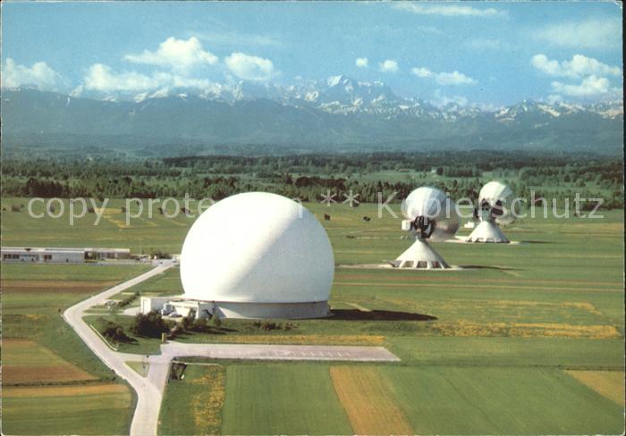 Funk Erdfunkstelle Raisting Antennenanlage
