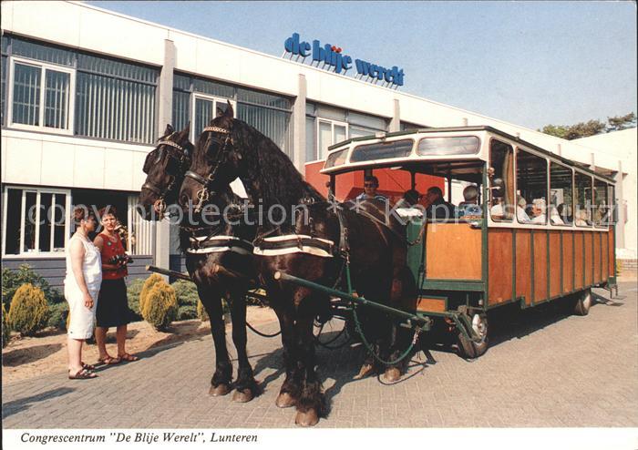Omnibus Autobus Pferdeomnibus Congrescentrum De Blije Werelt Lunteren