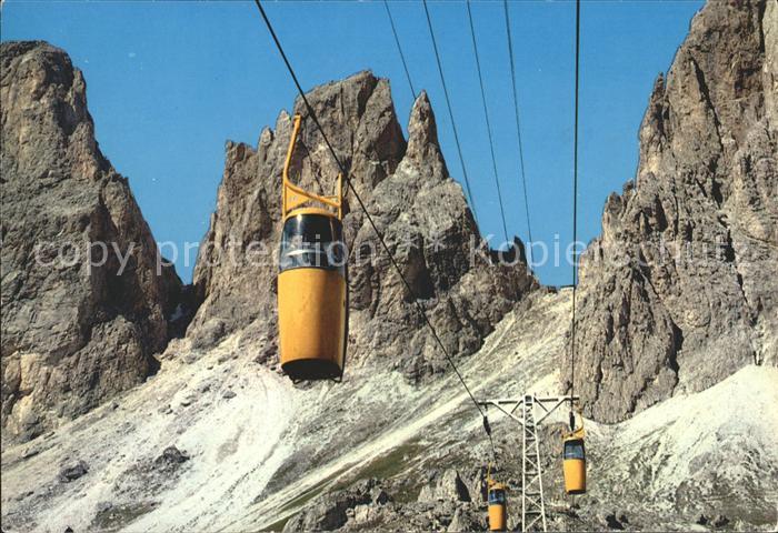 Seilbahn Dolomiti Passo Sella Forcella del Sassolungo