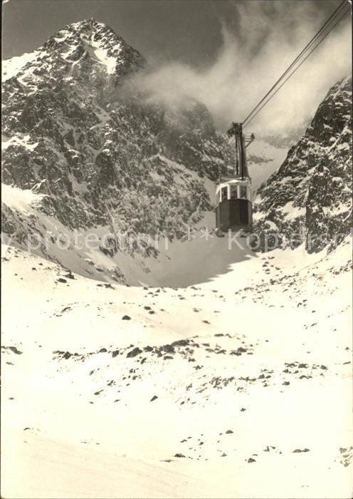 Seilbahn Tatransky Narodny Park Lomnicky stit