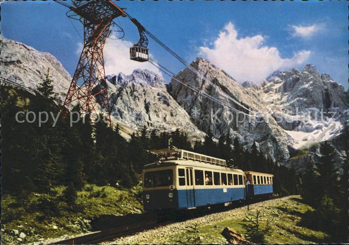 Zugspitzbahn Zahnradbahn Seilbahn Zugspitzgipfel