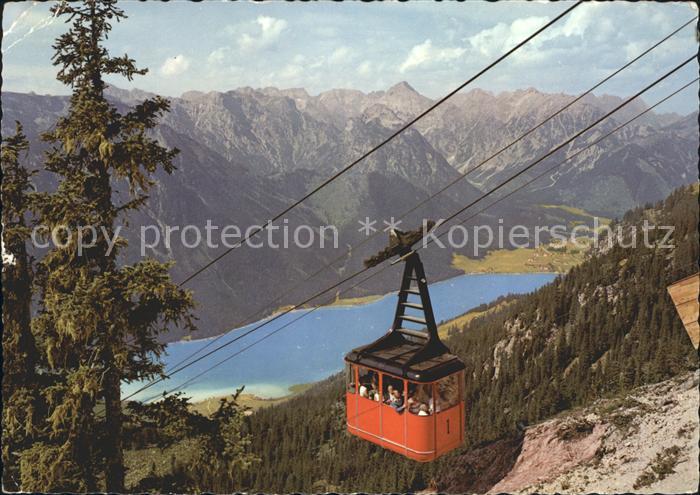 Seilbahn Rofan Achensee Pertisau Karwendel