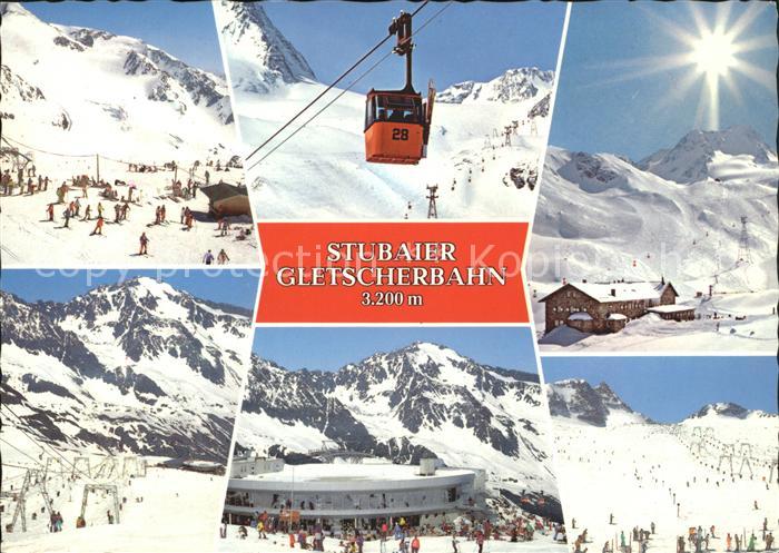 Seilbahn Stubaier Gletscherbahn Dresdnerhuette Restaurant Eisgrat