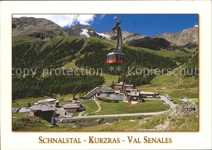 Seilbahn Schnalstal-Kurzras-Val Senales oetztaler Alpen