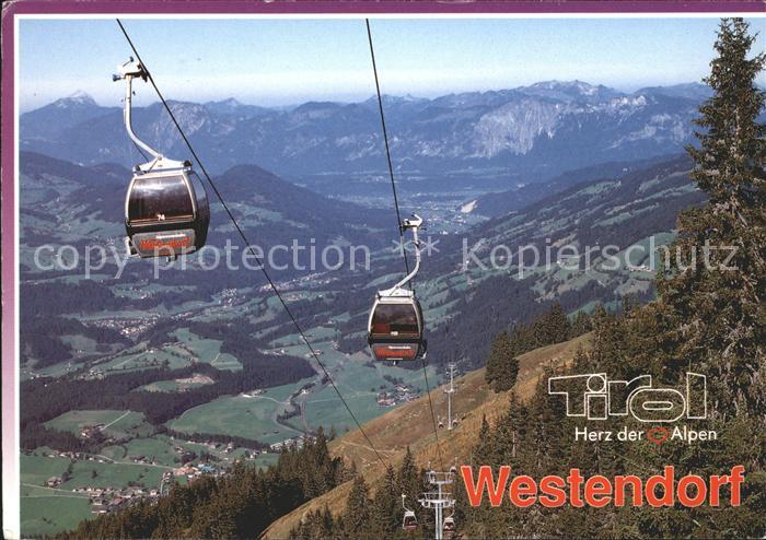 Seilbahn Alpenrosenbahn Westendorf Tirol