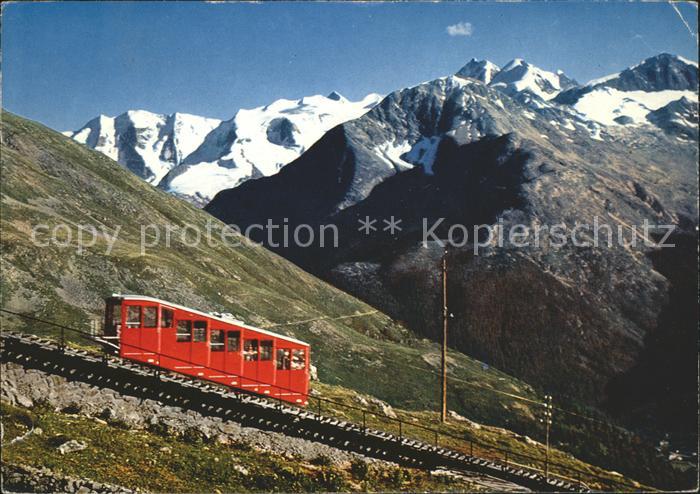 Zahnradbahn Muottas Muragl Bernina-Gruppe