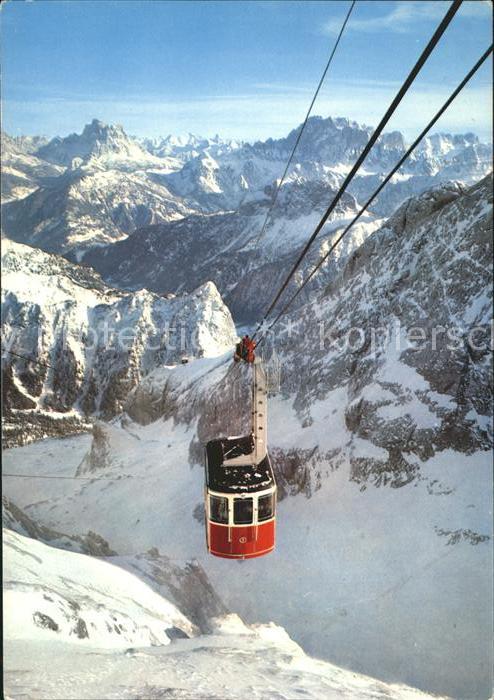 Seilbahn Marmolada Dolomiti Pelmo Civetta