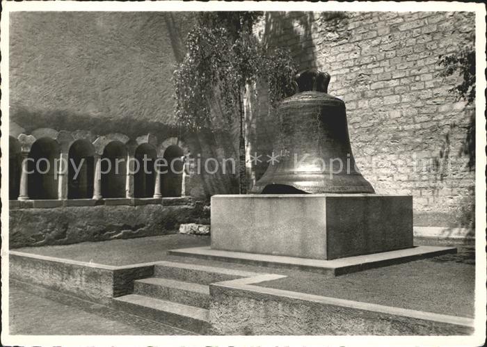 Kirchenglocke Churchbell Cloche Eglise Schaffhausen Schillerglocke