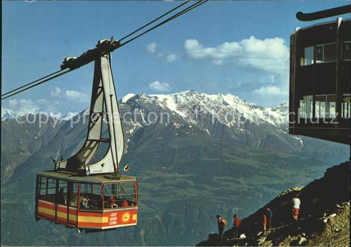 Seilbahn Panorama-Restaurant Signina Laax-Flims Crap S. Gion