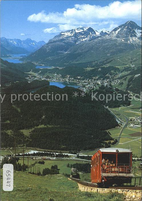 Zahnradbahn Muottas Muragl Oberengadin