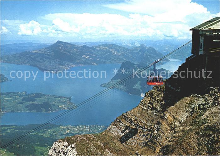 Seilbahn Pilatus Vierwaldstaettersee Rigi Buergenstock