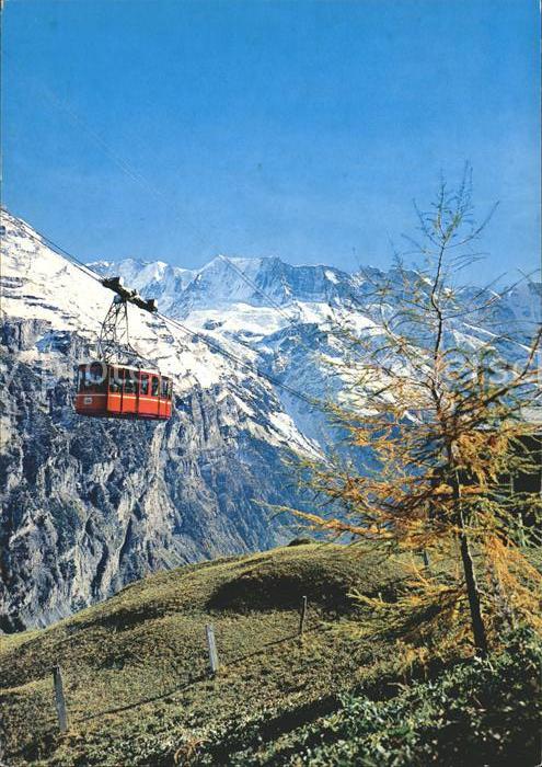 Seilbahn Schilthorn Muerren