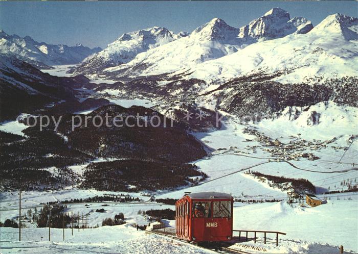 Zahnradbahn Muottas Muragl Oberengadin