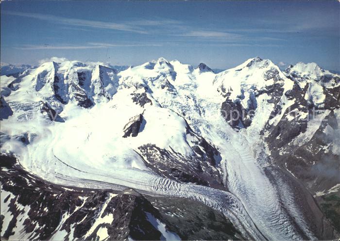 Gletscher Bernina-Massiv