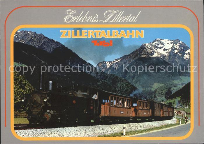Eisenbahn Zillertalbahn Zillertal Gruenberg