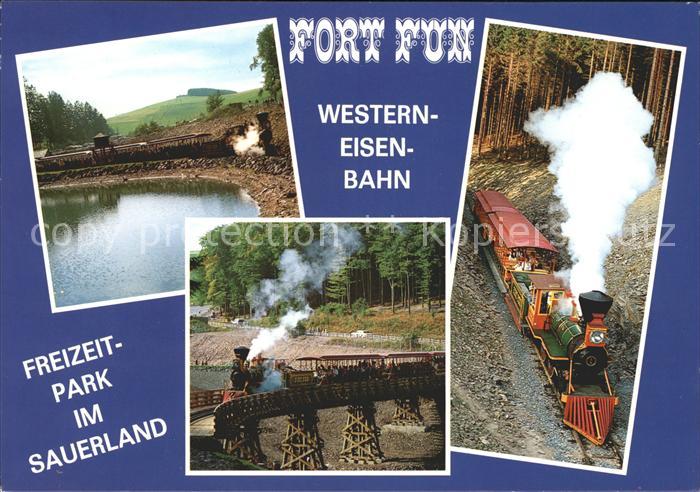 Eisenbahn Western-Eisenbahn Fort Fun Freizeitpark Gevelinghausen