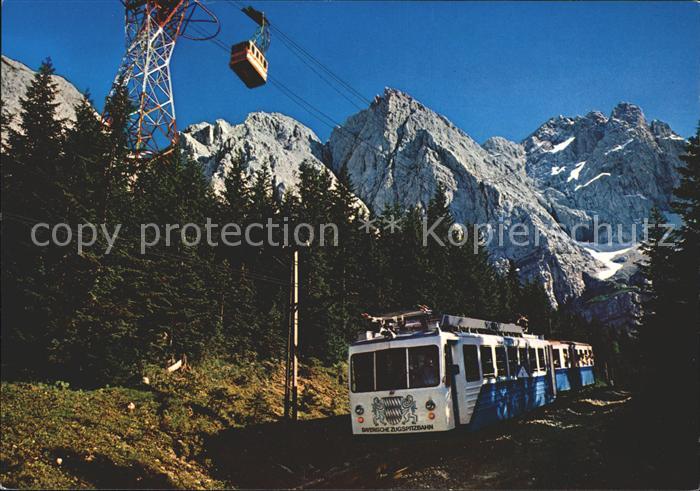 Zugspitzbahn Zahnradbahn Seilbahn Zugspitze