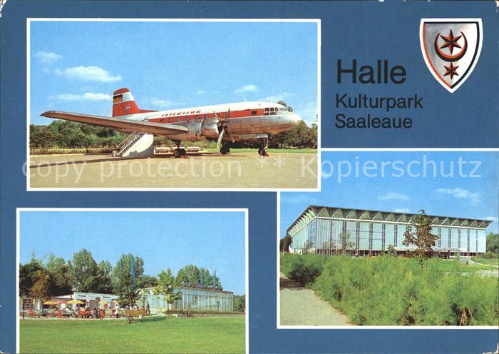 Flugzeuge Zivil Halle Kulturpark Saaleaue