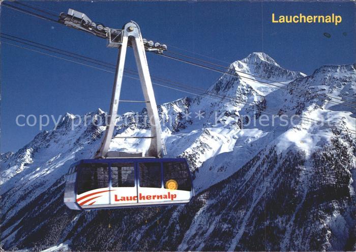 Seilbahn Lauchernalp Loetschental Bietschhorn