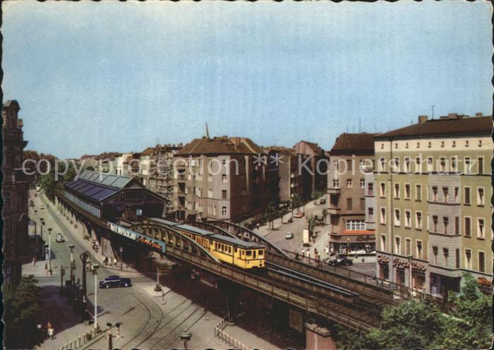 Eisenbahn Berlin Schönhauser Allee Ecke Dimitroff