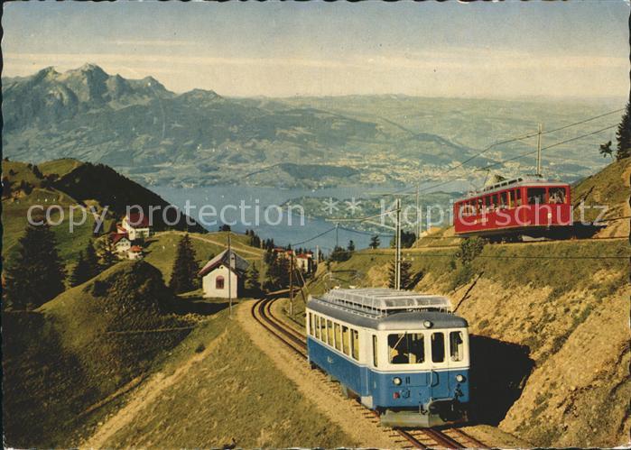 Zahnradbahn Rigi Vitznau und Arth-Rigi-Bahnen Rigi-Staffel Luzern Pilatus