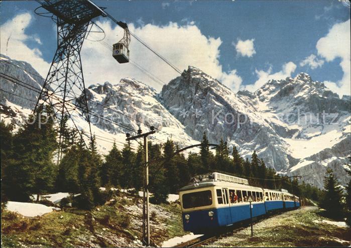Zugspitzbahn Zahnradbahn Seilbahn Zugspitze