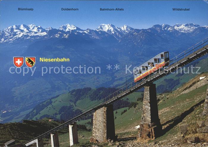 Zahnradbahn Niesenbahn Muelenen-Niesenkulm
