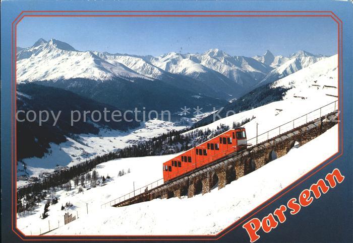 Zahnradbahn Parsenn-Bahn Davos Aelplihorn Piz Ela T