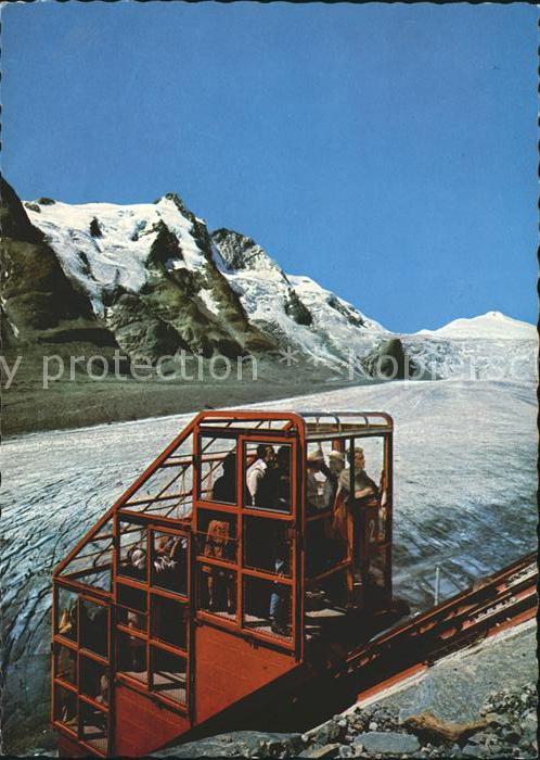 Zahnradbahn Gletscherbahn Pasterzengletscher Grossglockner