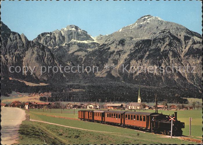 Eisenbahn Zillertalbahn Strass Rofangebirge