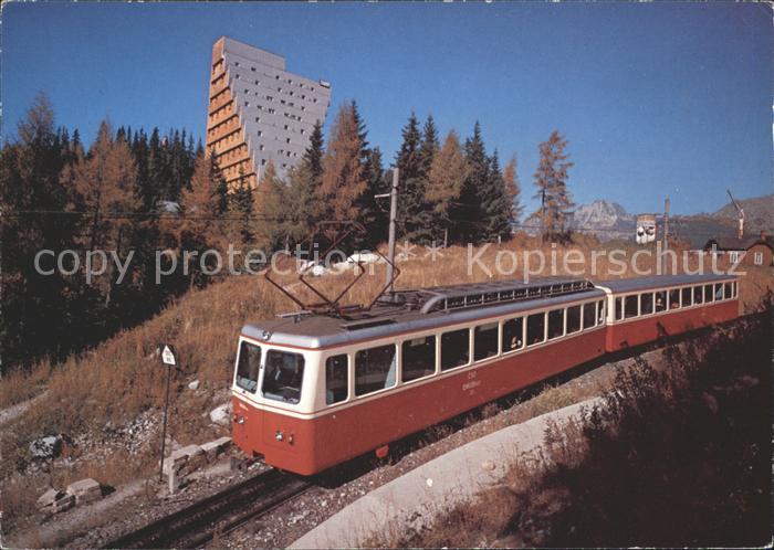 Eisenbahn Vysoke Tatry Hotel Panorama Strbskom Plese