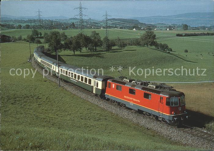 Eisenbahn Elektro-Schnellzuglokomotive Re 4/4 Schweizerische Suedostbahn