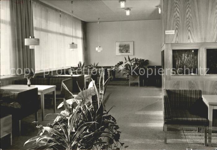 Klink Waren FDGB Ferienobjekt Herbert Warnke Klubraum