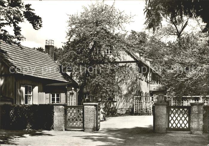 Friedrichsbrunn Harz Ferienheim Viktorshoehe VEB Draht- und Seilwerke Rothenburg