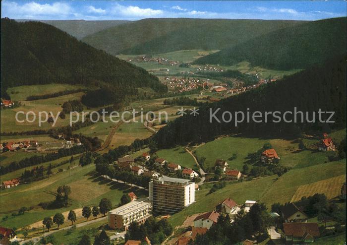 Baiersbronn Schwarzwald Fliegeraufnahme Eurotel