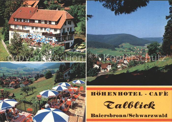 Baiersbronn Schwarzwald Hoehenhotel Cafe Talblick