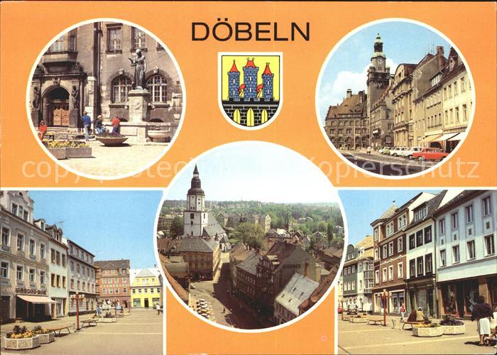 Doebeln Rathaus Ernst Thaelmann Platz