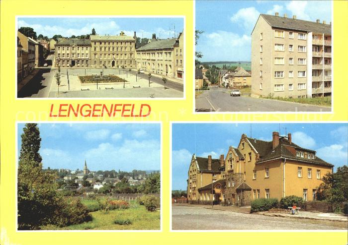 Lengenfeld Vogtland Marktplatz Brunnenallee