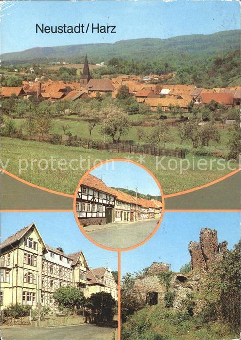 Neustadt Harz Ruine Hohnstein Baldusstrasse Kurhaus Haus Lebenswende