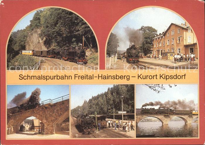 Kipsdorf Schmalspurbahn Freital Hainsberg