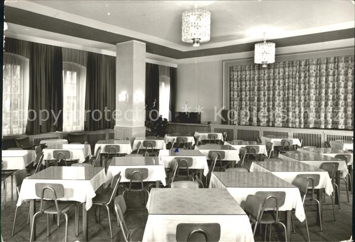 Rautenkranz Vogtland Kinderkurheim Kraushuebel Speisesaal