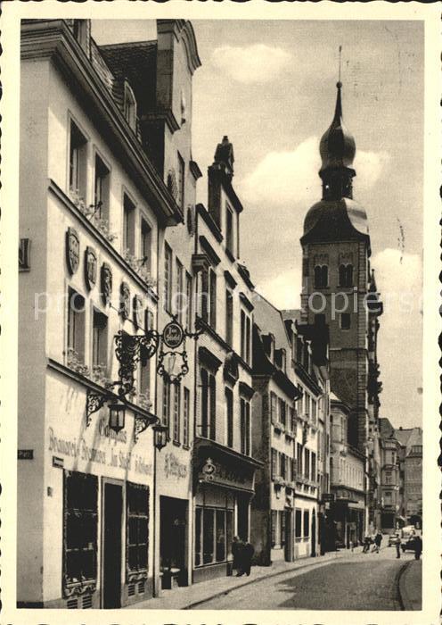 Bonn Rhein Bonngasse mit Beethovenhaus